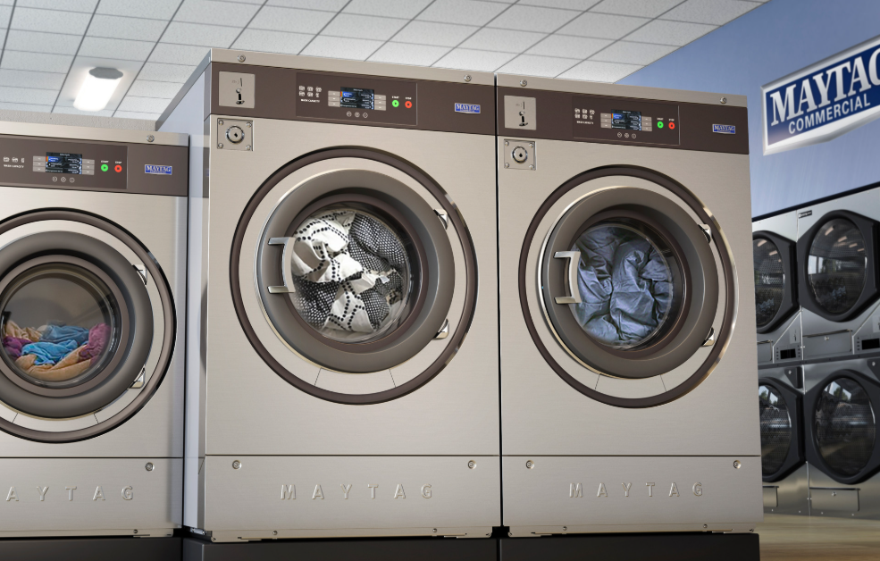 Clean laundromat environment